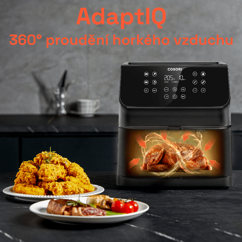 Technologie AdaptIQ pro dokonalou cirkulaci vzduchu